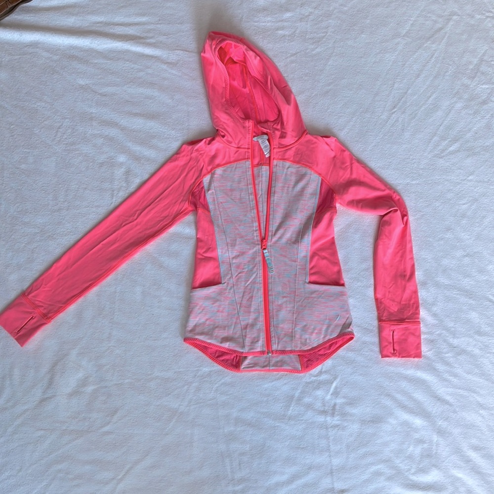 Ivivva athletic jacket with hood size 12